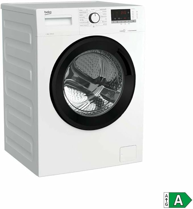 Lavadora Beko Clase A 9 Kg 1400 rpm
