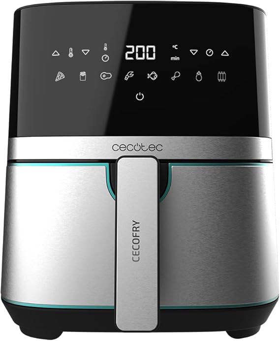 Cecotec Freidora sin Aceite de Aire Cecofry Full Inox 5500 Accesorios
