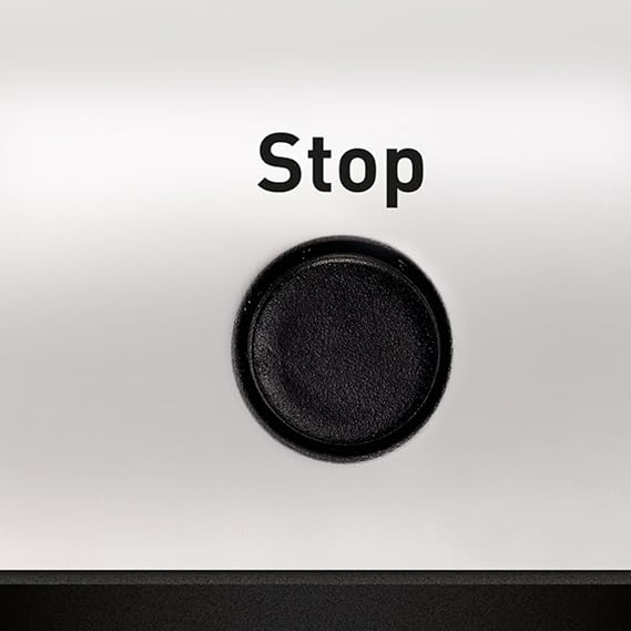 Tostador Acero Inoxidable, 2 Ranuras largas y anchas, 1400 W