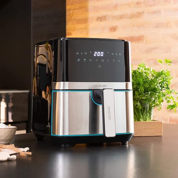 Cecotec Freidora sin Aceite de Aire Cecofry Full Inox 5500 Accesorios
