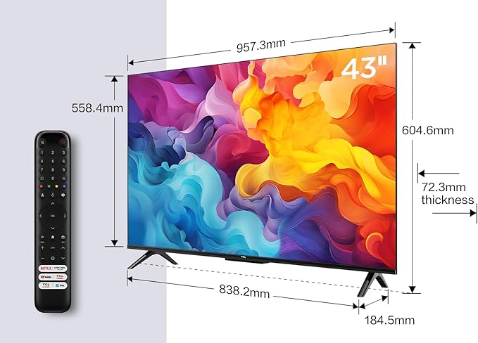 TCL 4K Ultra HD, HDR TV, Smart TV Powered by Google