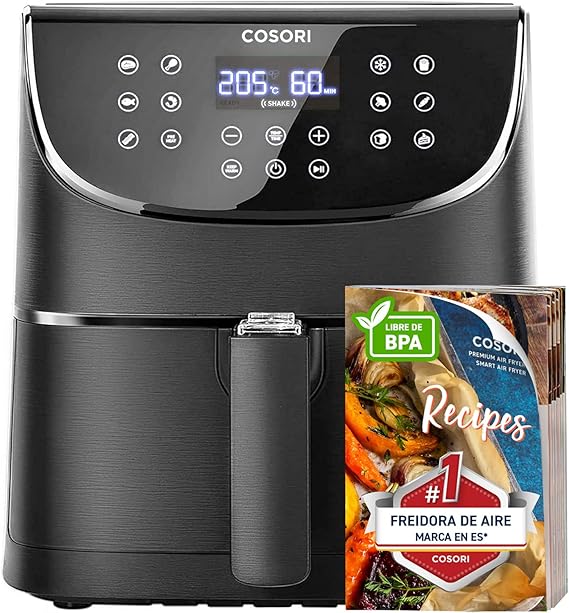 Cosori Freidora de Aire Duradera 5.5 L Air Fryer 1700W