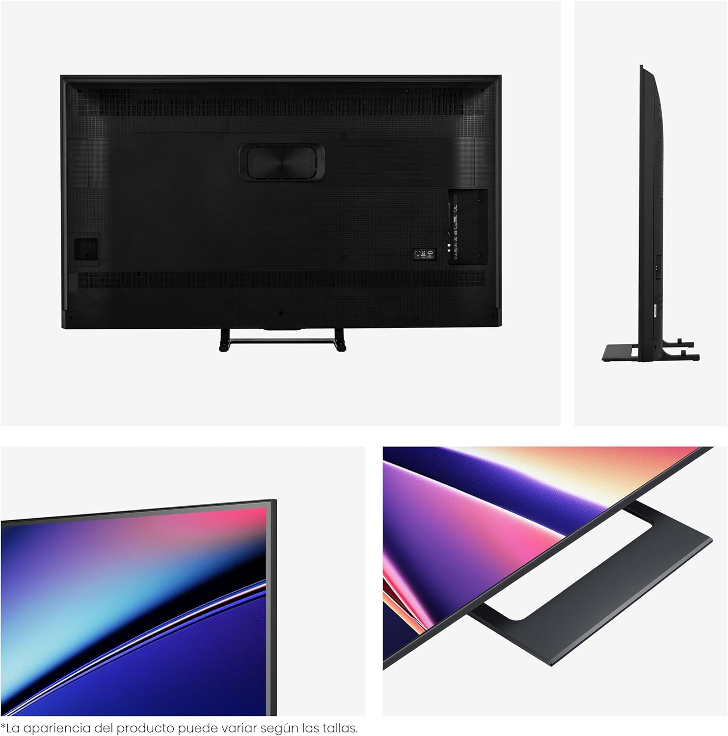 2025 Hisense 55E8Q Mini LED Smart TV, Quantum Dot, 144 Hz, subwoofer integrado, Dolby Vision