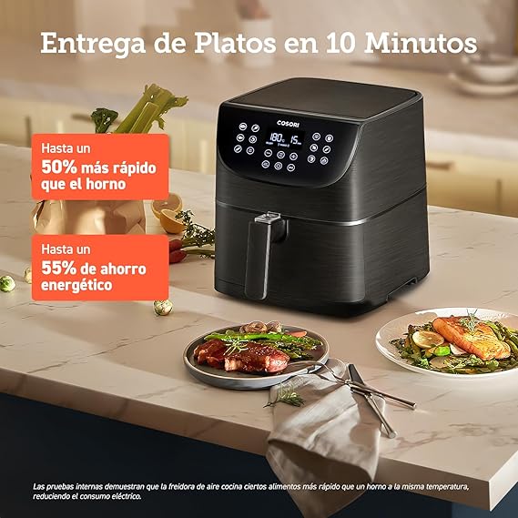 Cosori Freidora de Aire Duradera 5.5 L Air Fryer 1700W