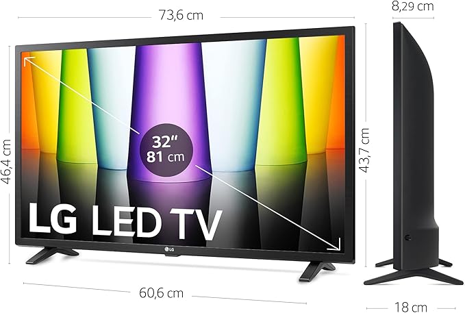 Televisión 32 pulgadas (81 cm) FHD, Smart TV webOS22