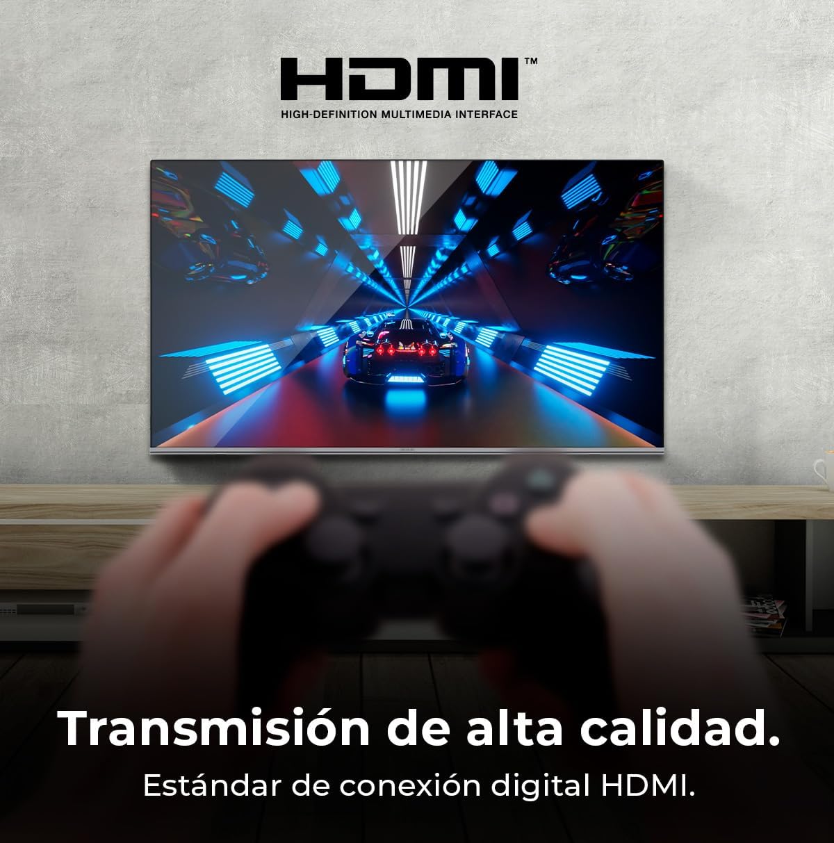 Cecotec TV, Televisor LED de 32Pulgadas, HD