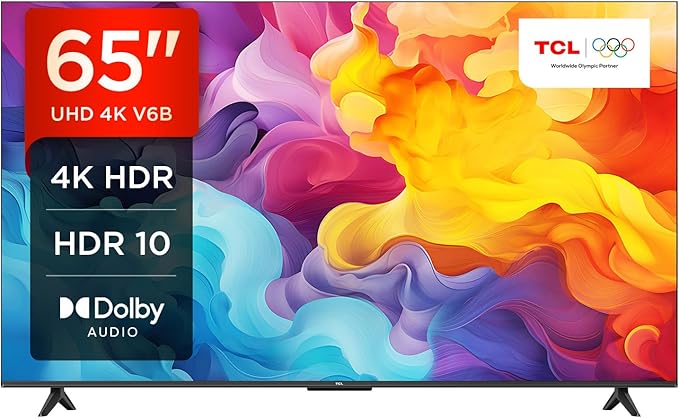 TCL 4K Ultra HD, HDR TV, Smart TV Powered by Google