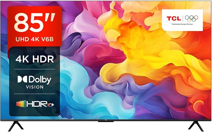 TCL 4K Ultra HD, HDR TV, Smart TV Powered by Google