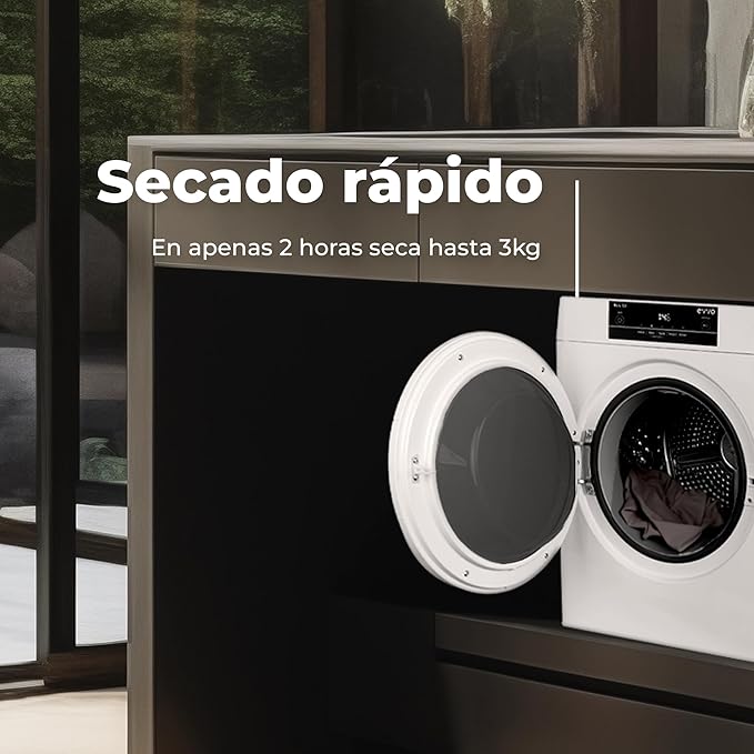 Secadora de Ropa Mini S3 , Capacidad: 3 kg,