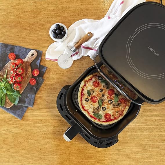 Cecotec Freidora sin Aceite 5,5 L de Aire Caliente con Báscula Integrada Cecofry Advance Precision. 1700 W