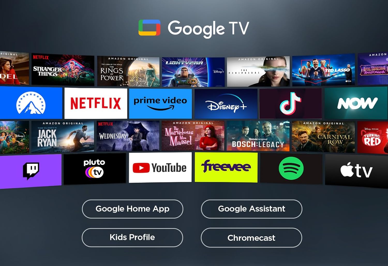 TCL 4K Ultra HD, HDR TV, Smart TV Powered by Google