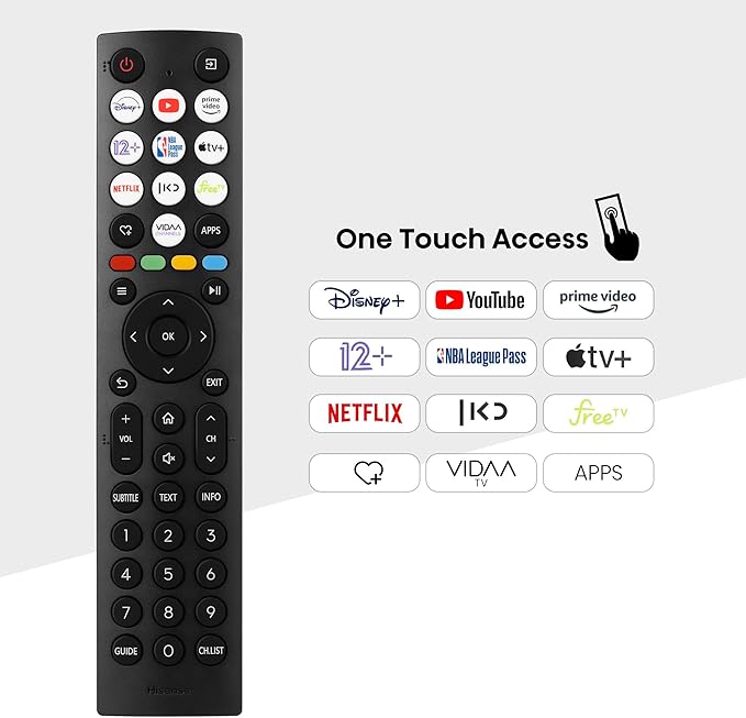 Hisense QLED TV, 32 Pulgadas, Dolby Atmos, Modo Juego, Entrada Tipo C