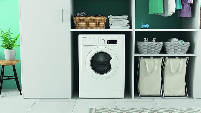 Lavadora Indesit de carga frontal, 8 kg, 1200 RPM