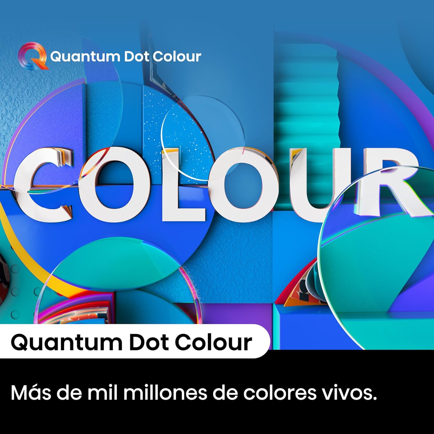 Hisense QLED TV, 32 Pulgadas, Dolby Atmos, Modo Juego, Entrada Tipo C