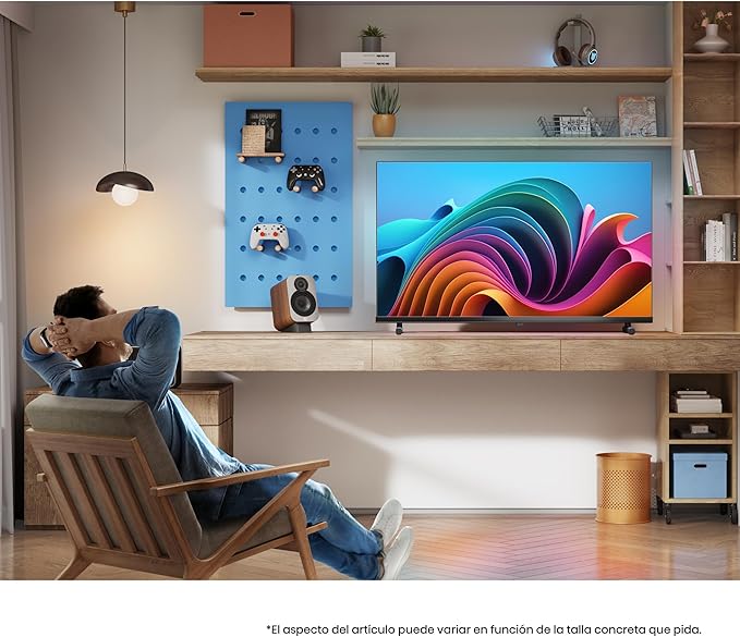 Hisense QLED TV, 32 Pulgadas, Dolby Atmos, Modo Juego, Entrada Tipo C