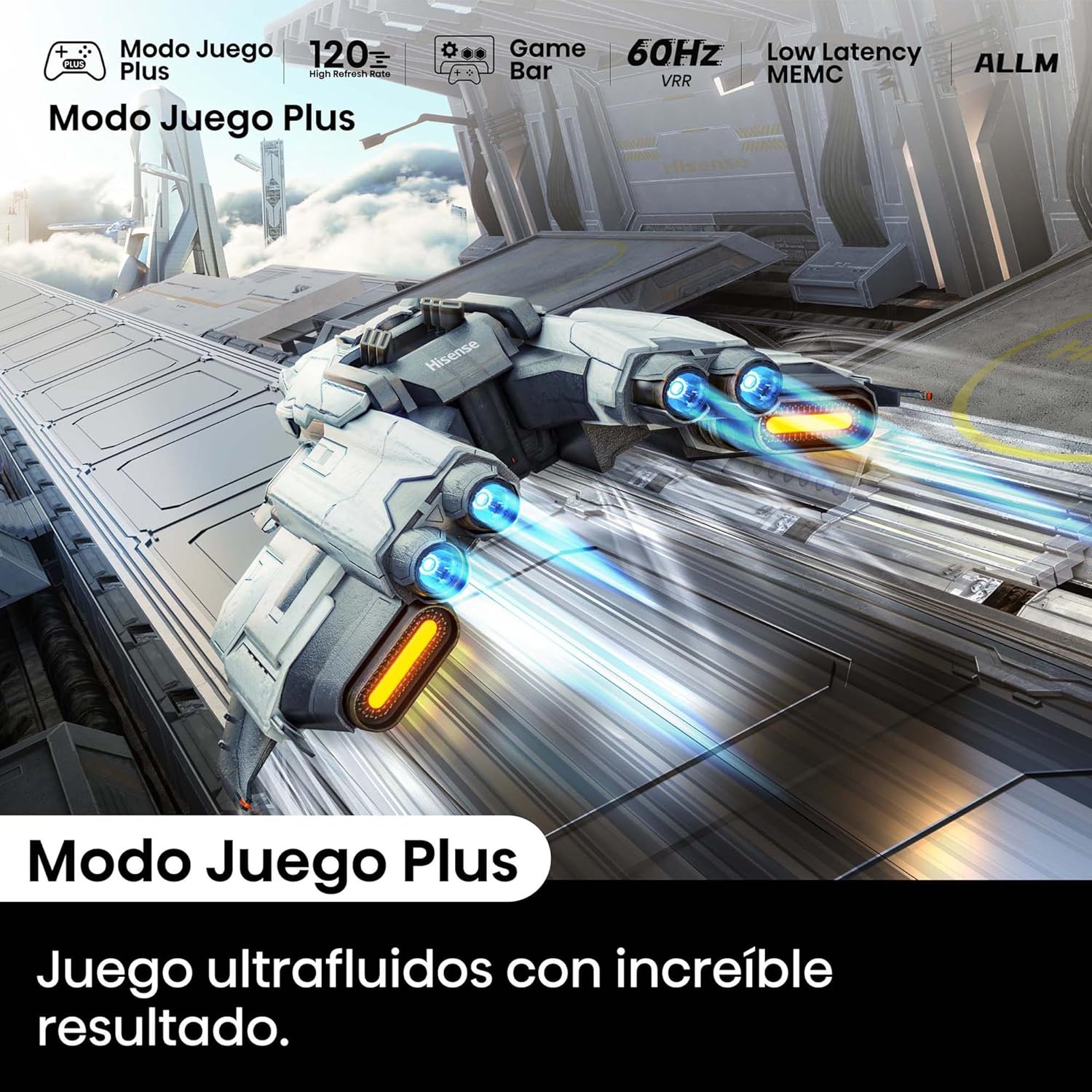 Hisense QLED Smart TV, 43 Pulgadas Televisor, Quantum Dot Colour, Dolby Vision