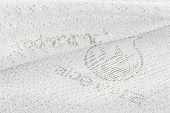 Almohada Viscoelástica Aloe Vera (Pack de 2 Unidades - 70 cm)