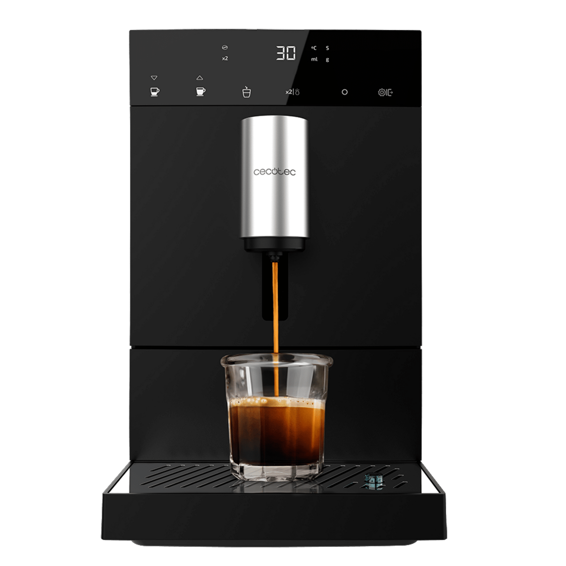 Cafetera superautomática compacta con tecnología Plug&Play