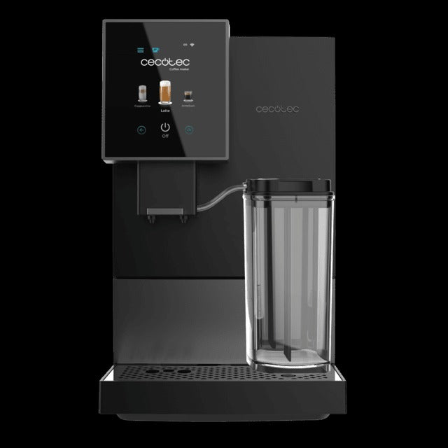 Black Silver Cafetera superautomática compacta con 19 bares