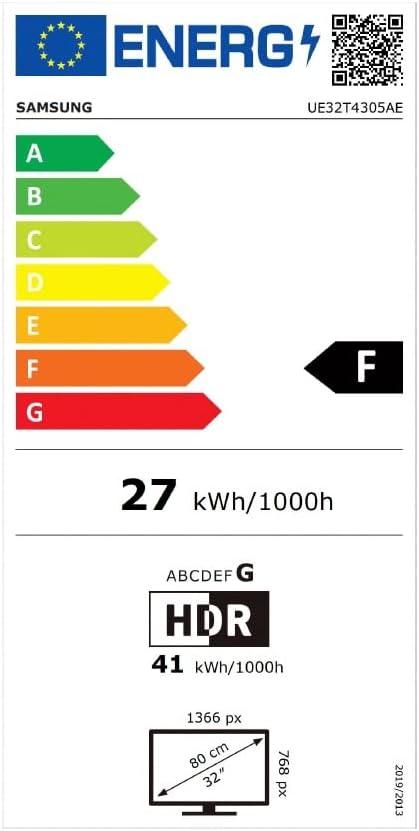 Smart Samsung TV de 32" con Resolución HD