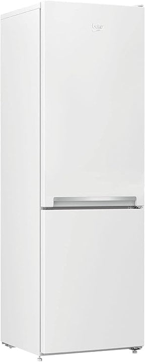 Frigorífico combinado, frigorífico y congelador, estático (sin tecnología No Frost), libre posicionamiento - Blanco, 270 litros [Clase de eficiencia energética F]