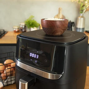 Cecotec Freidora sin Aceite 5,5 L de Aire Caliente con Báscula Integrada Cecofry Advance Precision. 1700 W