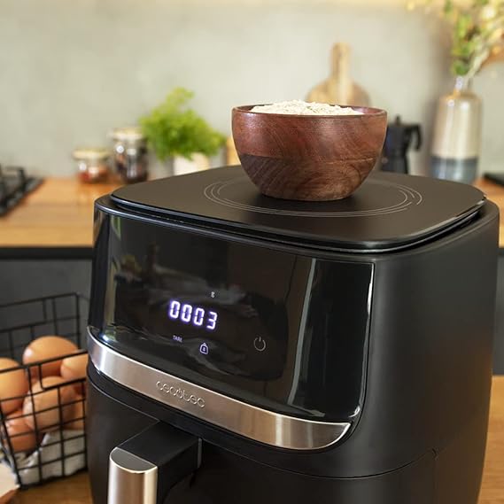 Cecotec Freidora sin Aceite 5,5 L de Aire Caliente con Báscula Integrada Cecofry Advance Precision. 1700 W