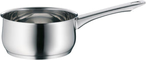 Batería de Cocina de 5 Piezas de Acero Inoxidable – Ollas Aptas para Inducción con Tapas de Cristal
