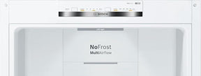 Frigorífico combi, Libre Instalación, VitaFresh Plus con Tirador integrado, 186x60 cm, 326 l, Color Blanco [Clase de eficiencia energética E]