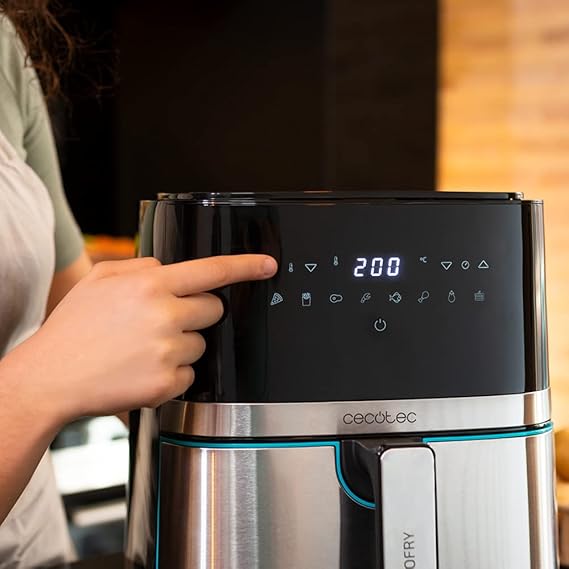 Cecotec Freidora sin Aceite de Aire Cecofry Full Inox 5500 Accesorios