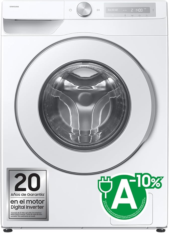 Lavadora 9K - Tecnología AI EcoBubble™ con SmartThings e Inteligencia Artificial