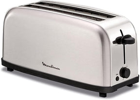 Tostador Acero Inoxidable, 2 Ranuras largas y anchas, 1400 W