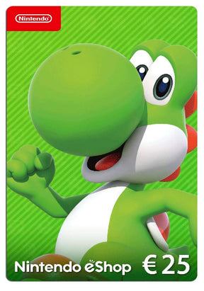 Nintendo eShop Tarjeta de regalo 25€ | Código de descarga (EU) | Switch