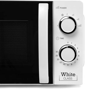 Microondas, 700 W, 6 niveles de funcionamiento, 20 litros de capacidad