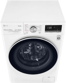 Lavadora LG  de carga frontal de 10,5 kg, 1400 rpm, WiFi, inteligencia artificial