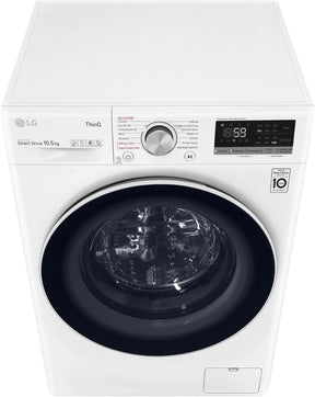 Lavadora LG  de carga frontal de 10,5 kg, 1400 rpm, WiFi, inteligencia artificial