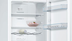 Frigorífico combi, Libre Instalación, VitaFresh Plus con Tirador integrado, 186x60 cm, 326 l, Color Blanco [Clase de eficiencia energética E]