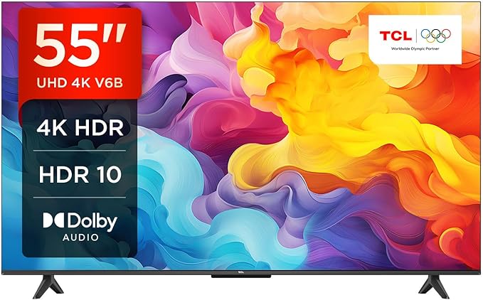 TCL 4K Ultra HD, HDR TV, Smart TV Powered by Google