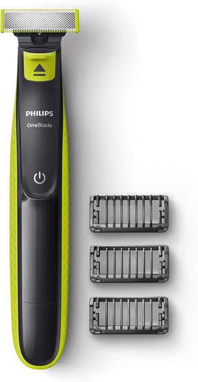 Afeitadora Philips OneBlade 360 para rostro, recortadora y afeitadora eléctrica híbrida 5 en 1 con peine para barba, modelo QP2730/20