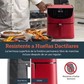 Freidora de Aire Práctica y Duradera 5,5L Air Fryer 1700W