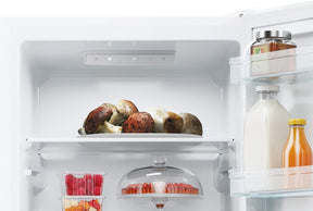 Frigorífico Combi, 55CM, Altura 1,77m, 260L, Low Frost, Función SuperCool, Cajón Verdulero, Control electrónico interno, LED, Puertas Reversibles, 39DB, Clase E, Blanco [Clase de eficiencia energética E]