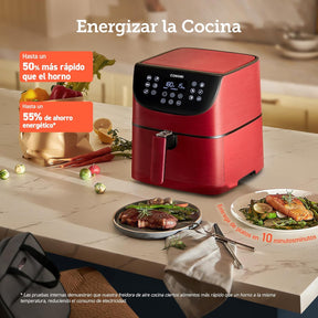 Freidora de Aire Práctica y Duradera 5,5L Air Fryer 1700W