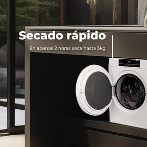 Secadora de Ropa Mini S3 , Capacidad: 3 kg,
