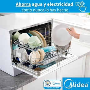 Lavavajillas  Pequeño Blanco 55 cm para 6 servicios