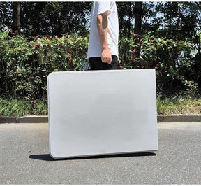 Mesa Plegable Portátil 180x70 cm – Mesa Rectangular para Camping, Jardín, Eventos y Reuniones