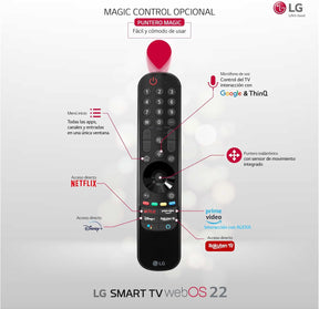 Televisión 32 pulgadas (81 cm) FHD, Smart TV webOS22