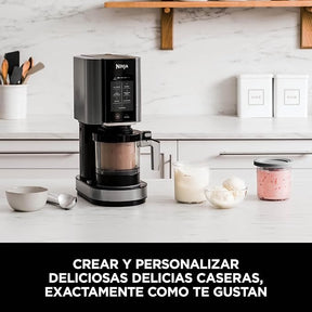Heladera Multifunción 1,4L – Máquina para Helado, Gelato, Sorbete, Smoothies y Batidos con 7 Programas