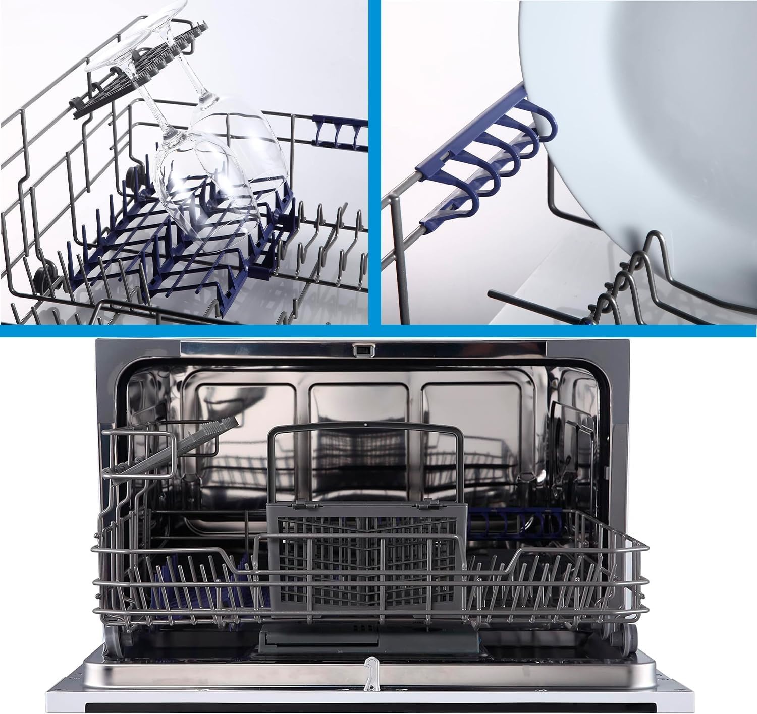 Lavavajillas  Pequeño Blanco 55 cm para 6 servicios