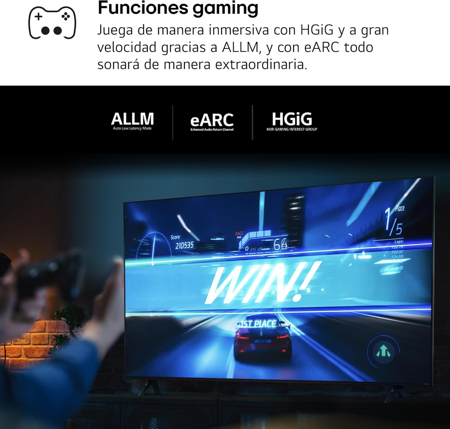 LG ",UHD 4K, Serie UT73, Smart TV, WebOS24, Procesador a5