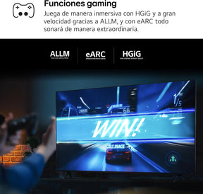 LG ",UHD 4K, Serie UT73, Smart TV, WebOS24, Procesador a5